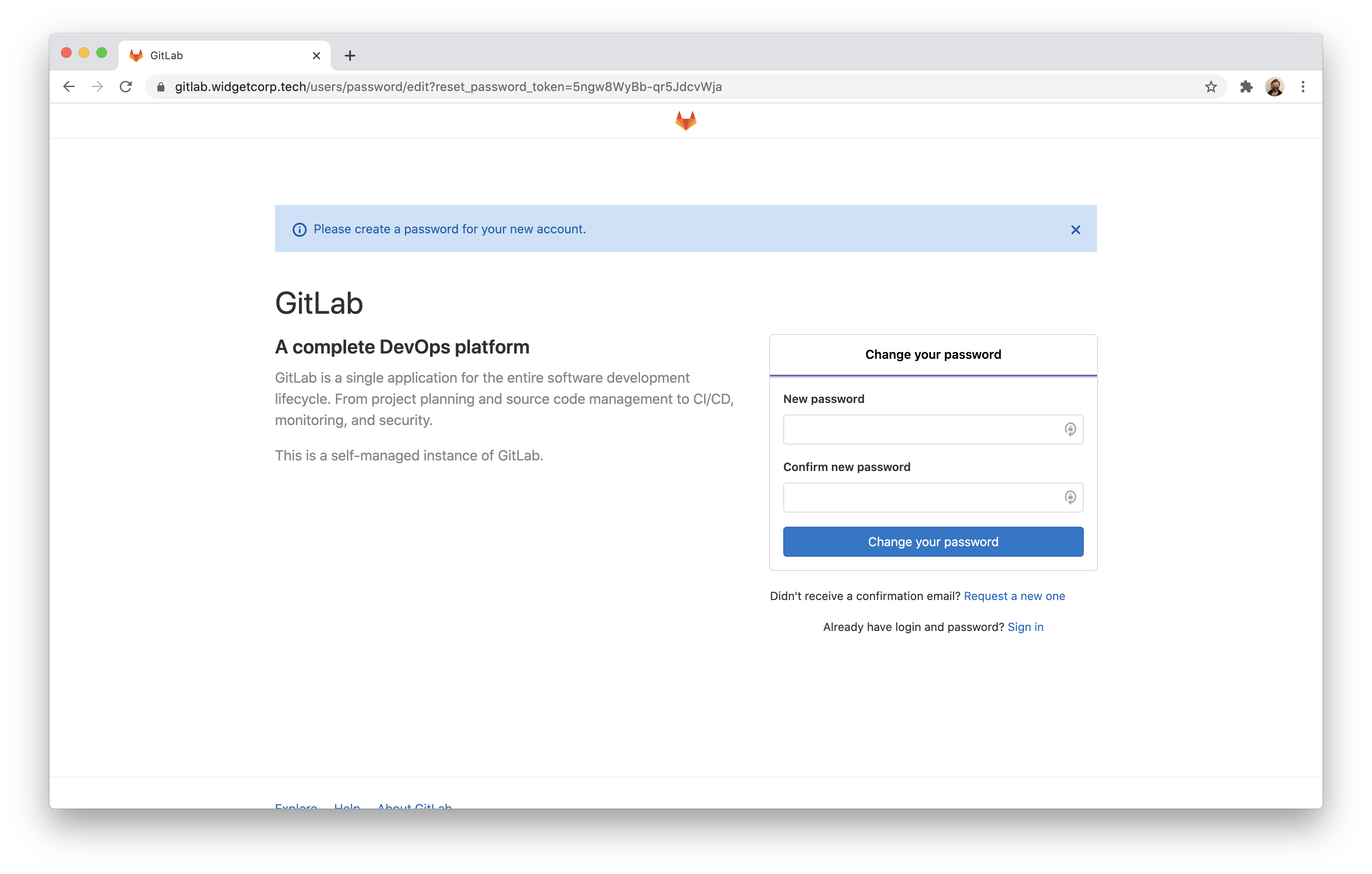 GitLab Web
