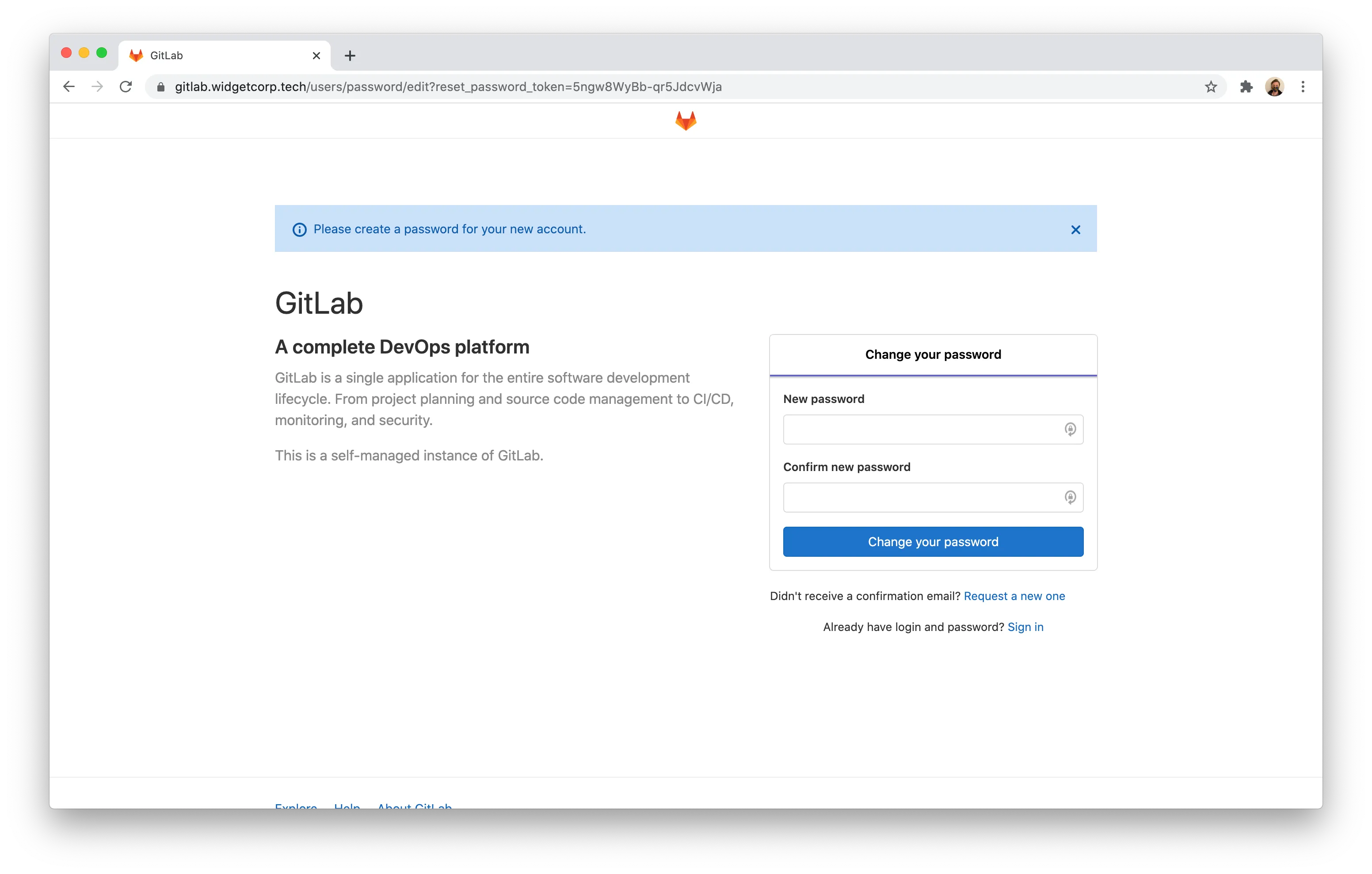 GitLab Web