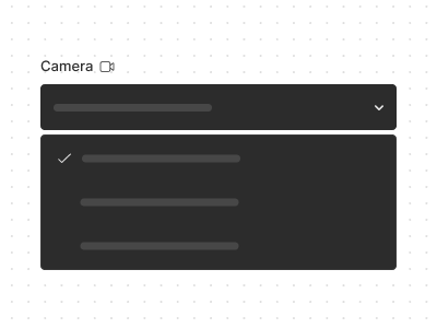 Device Selector - Camera