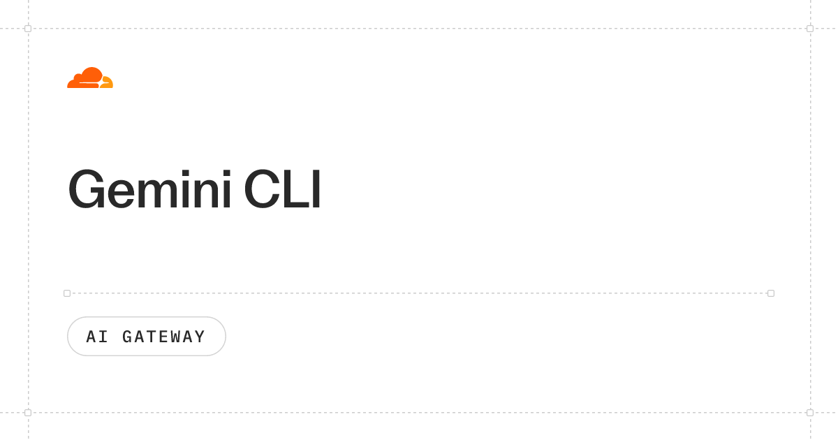 Gemini CLI · Cloudflare AI Gateway docs