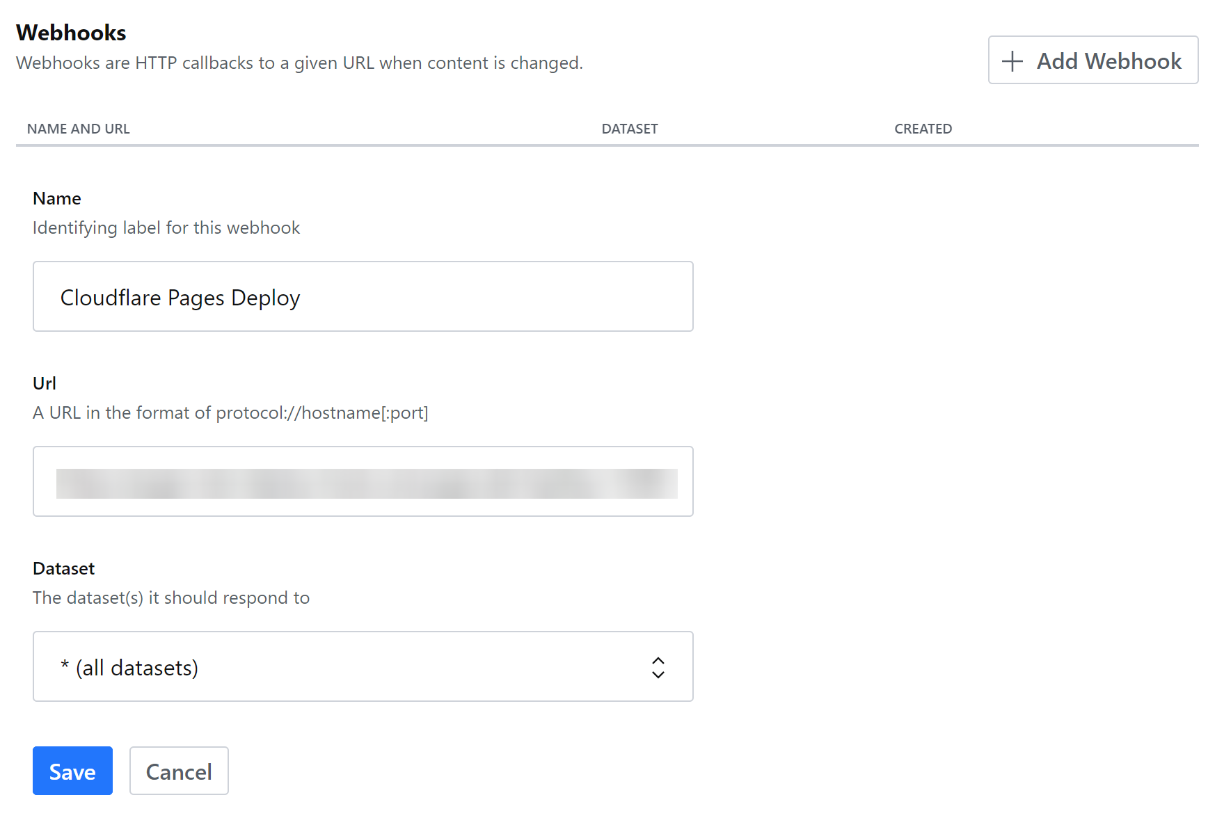 Adding a Deploy Hook URL on Sanity&rsquo;s dashboard
