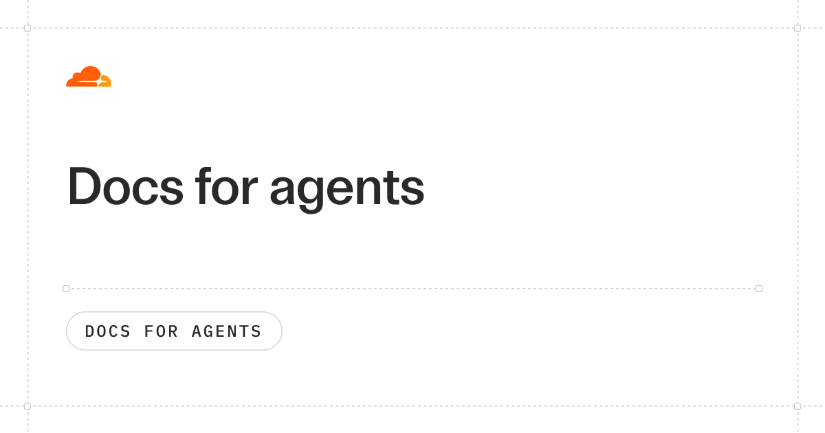 Docs for agents