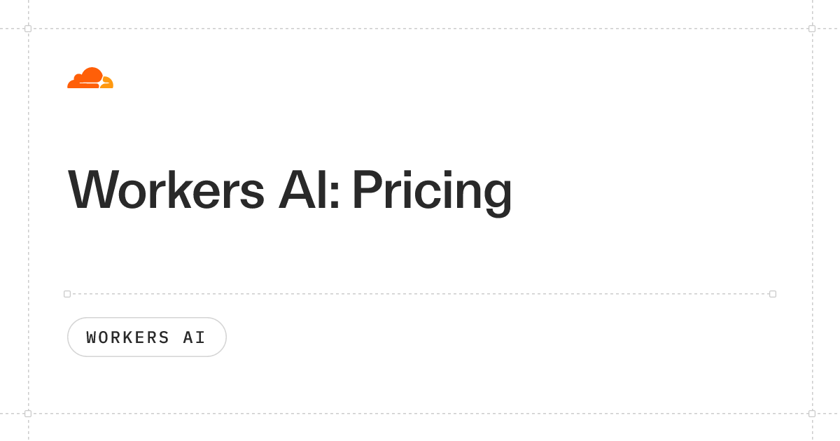Cloudflare Workers AI — Free Daily Inference Allocation