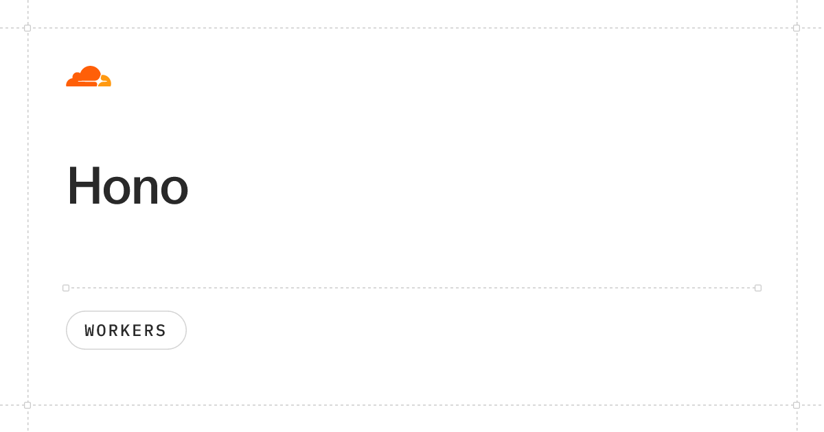 Hono · Cloudflare Workers docs