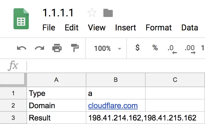 Google sheets function